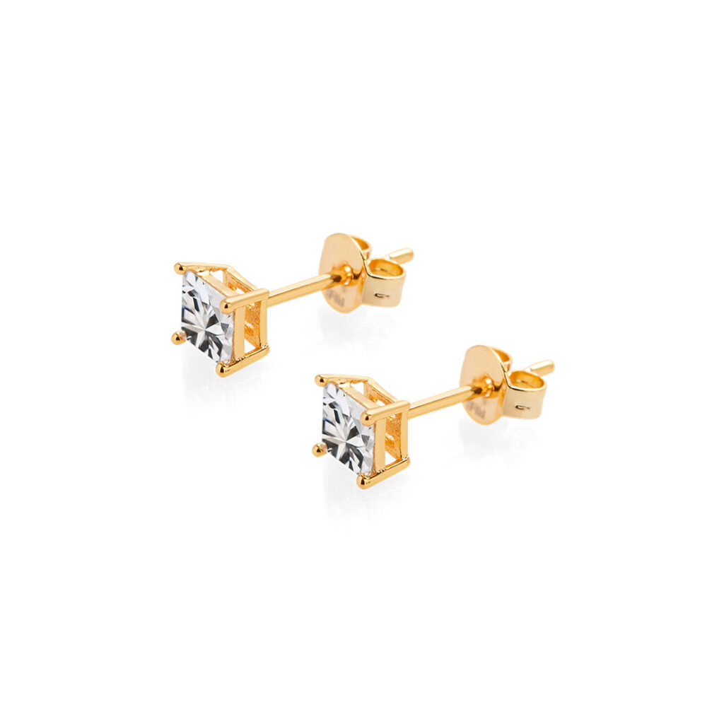 Set Aretes Zircons 316L