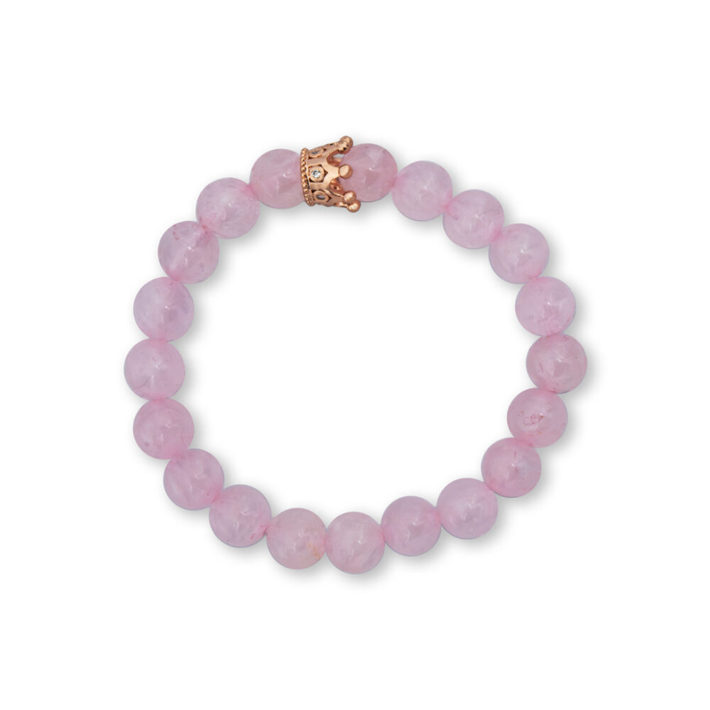 Pulsera Julieta Cuarzo Rosado